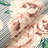 Mira Vintage Floral Oversized Quilt Dusty Rose/Black 3Pc Set Full/Queen-74777913