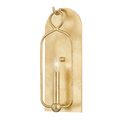 Mallory - 1-Light Wall Sconce - Aged Iron Finish