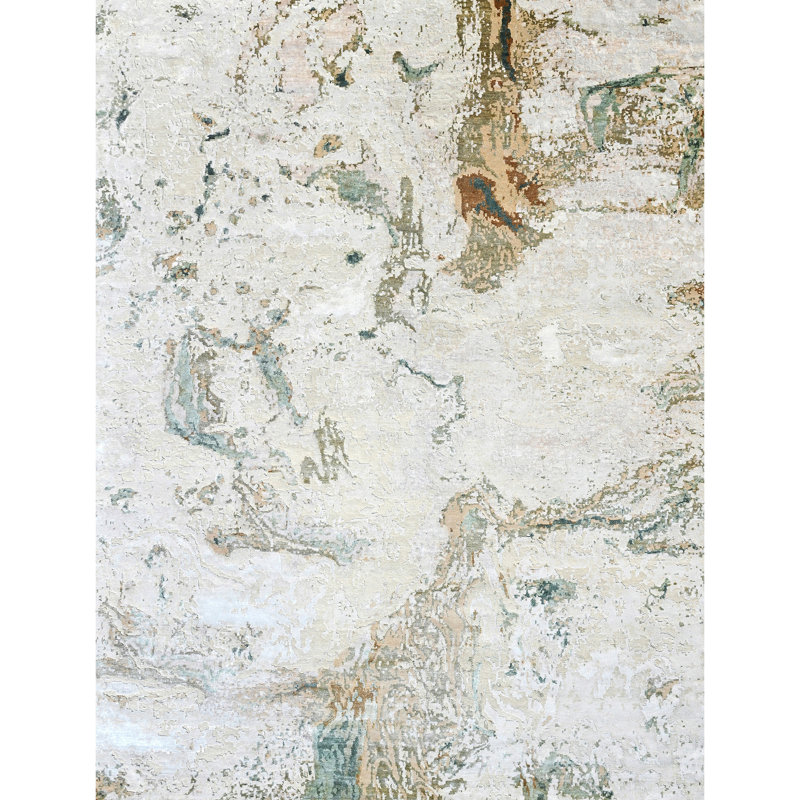 Windsom Hand Knotted Area Rug, Rectangle 8' x 10'