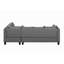 Canapé, chaise et repose-pieds rembourrés 104,5 po