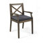 Chaise avec 2 coussins Perla