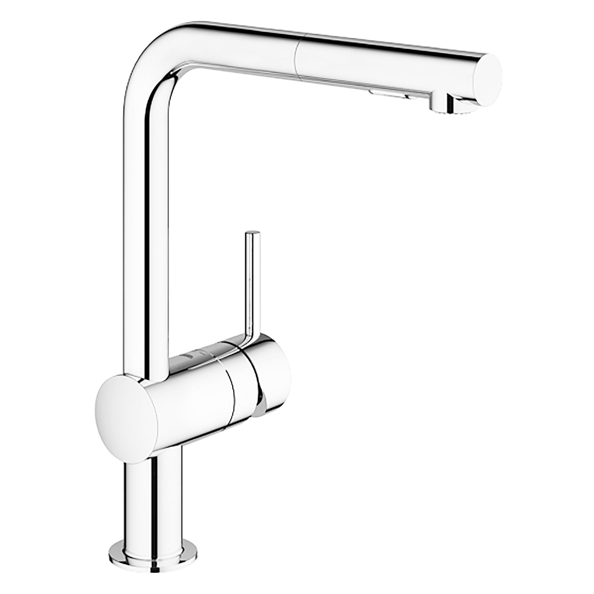 GROHE Minta® Pull Out Single Handle Kitchen Faucet with Accessories   Reviews Perigold
