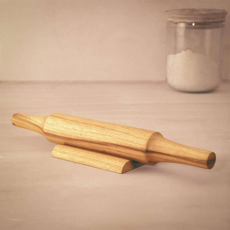 Belan en teck avec support