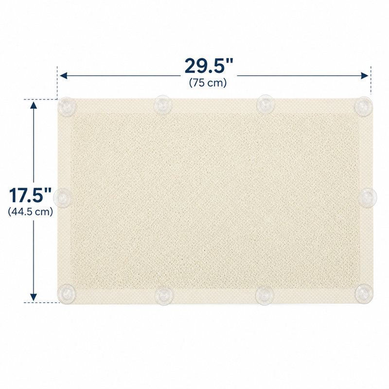 Tapis de douche Agurne Designs Luffa