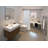 Utopia Alley Rustproof Fixed Mount Single Curved Shower Rod, Aluminum, adjustable from 45" to 72" Wide-20942065