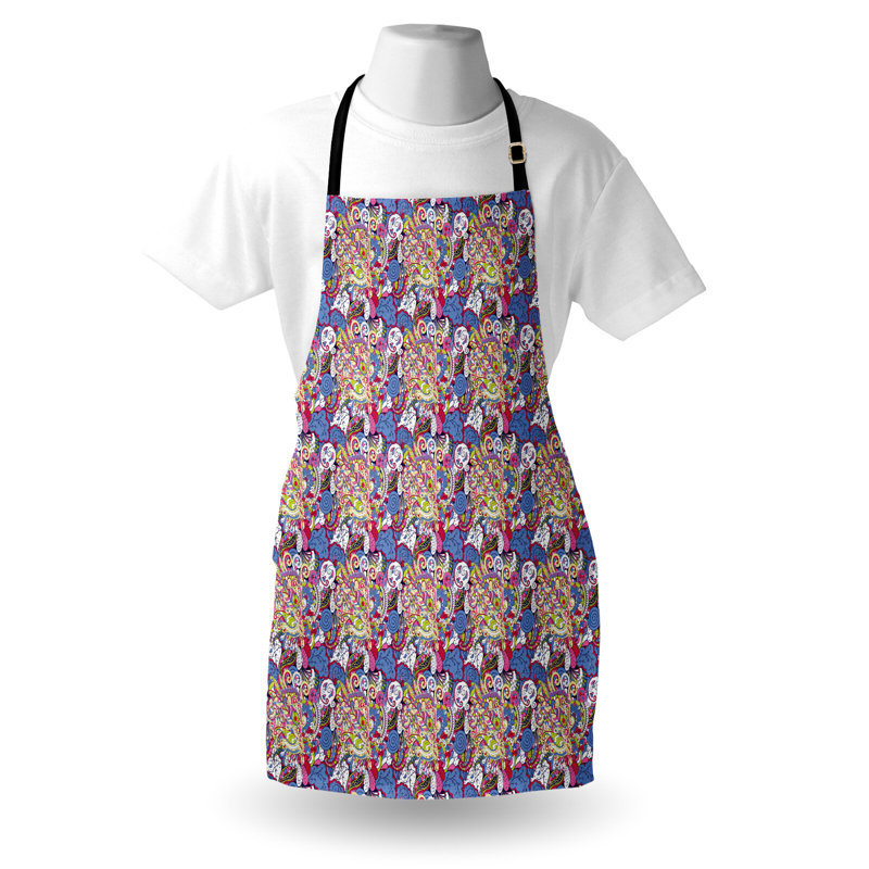 Abstract Bib Apron