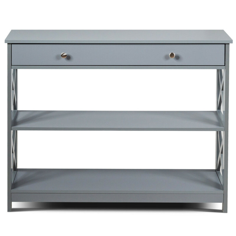 Union 100 cm W Console Table, Grey