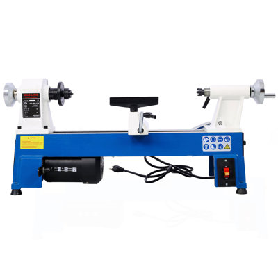 Mini-tour à bois 5 "à vitesse variable 500/750/1150/1800 / 3200tr / min pour tour à bois 1 / 2HP