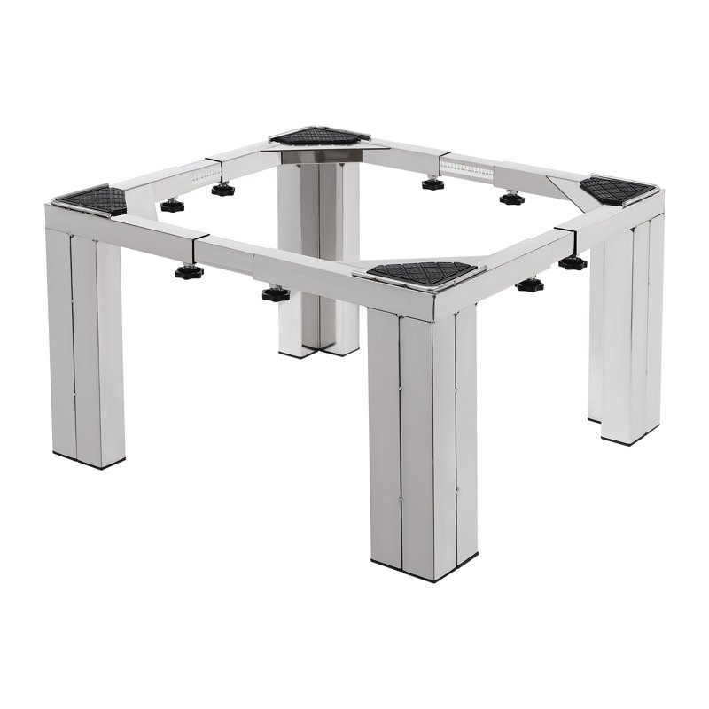 YYBSH Washing Machine Pedestal Adjustable, Silver