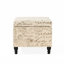 Style en beige, tissu en lin, structure en bois, finition, rangement moderne pour le salon - couleur de cadre beige polyvalente pour la chambre à coucher