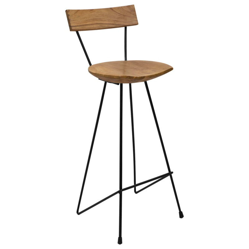 Juli Counter Stool with Metal Frame