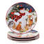 Service de vaisselle 16 pièces Certified International Magic Of Christmas Snowman