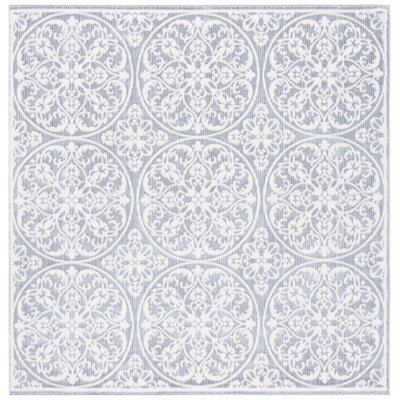 Tapis gris / ivoire Adelaida