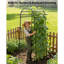 Treillis de légumes en forme de U, treillis de jardin surélevé avec filet en nylon, pinces et attaches de câble, cadre en métal robuste pour les concombres, les tomates, les haricots, les pois