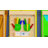 Bright Beginnings Commercial Grade STEAM Wall Wooden Counting Accessory Board