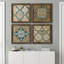 "Villa Umbra", ensemble de 4 reproductions sur toiles-536484781-536436133-536484782