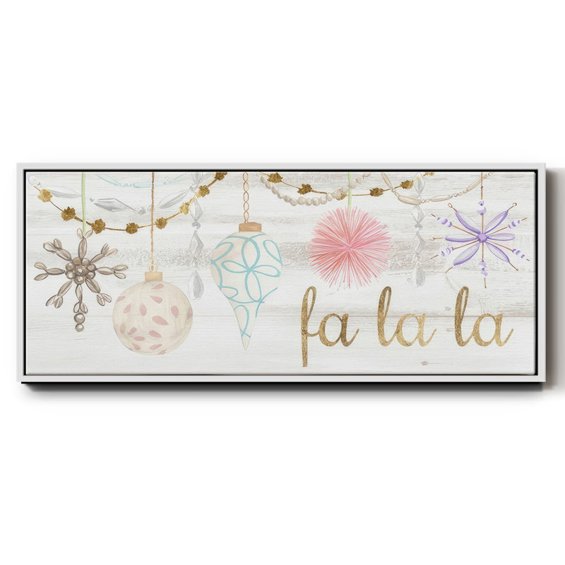 Holiday Holly- Framed Canvas