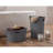Ribbed Laundry Hamper 1.15 Bushel 40 Liter