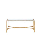 Gilt Glass Coffee Table