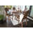 POLYWOOD Vineyard Curveback Adirondack 5-Piece Nautical Trestle Bar Set-28284633