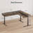 L Shaped Standing Desk With Drawers, Shelf, Adjustable Gaming Table For Home, Office, Gamer-320722744-320722727