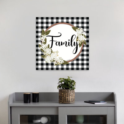 Sweet Farmhouse Family, art floral contemporain