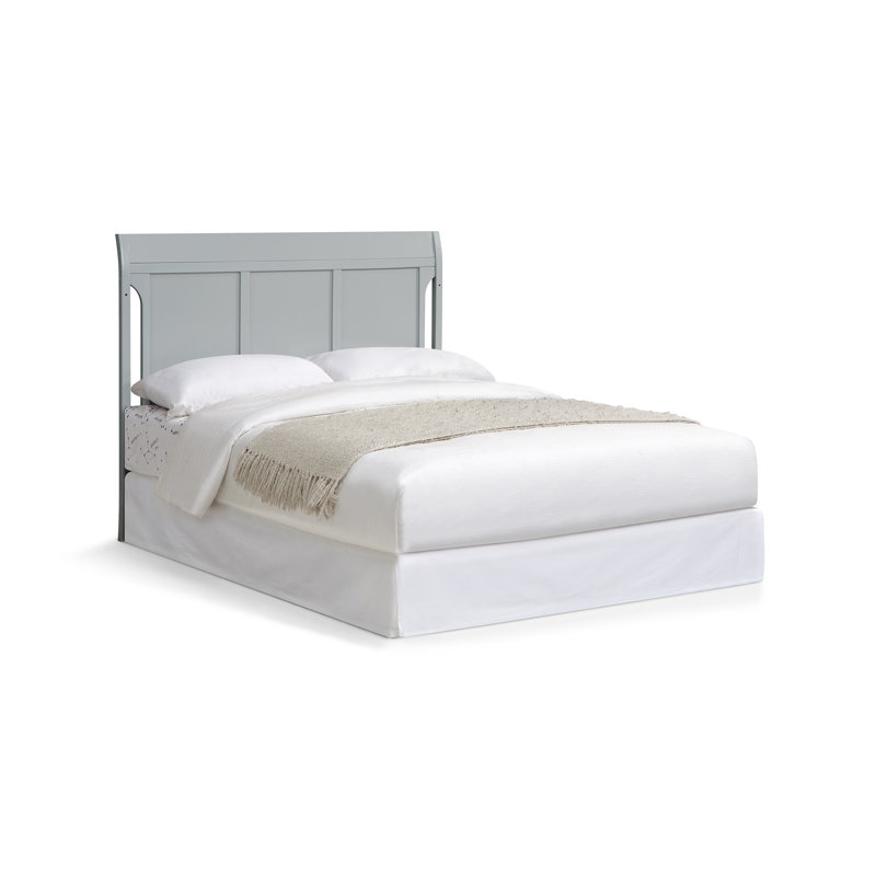 Lit de bébé convertible Shailee 4-en-1 en gris, Gris