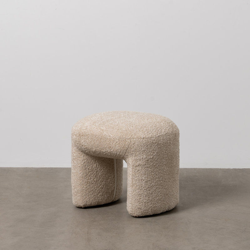 Solid + Manufactured Wood Accent Stool