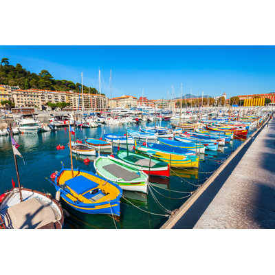 Port avec bateaux