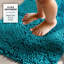 Tapis de bain en chenille absorbant doux avec envers antidérapant Yasmen (ensemble de 2)-2040465414