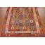 Tapis géométrique en laine Kilim 11 x 16