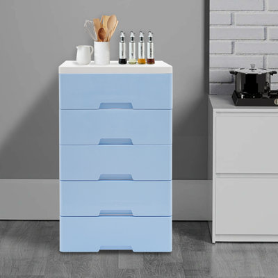 Commode 5 tiroirs avec rangement