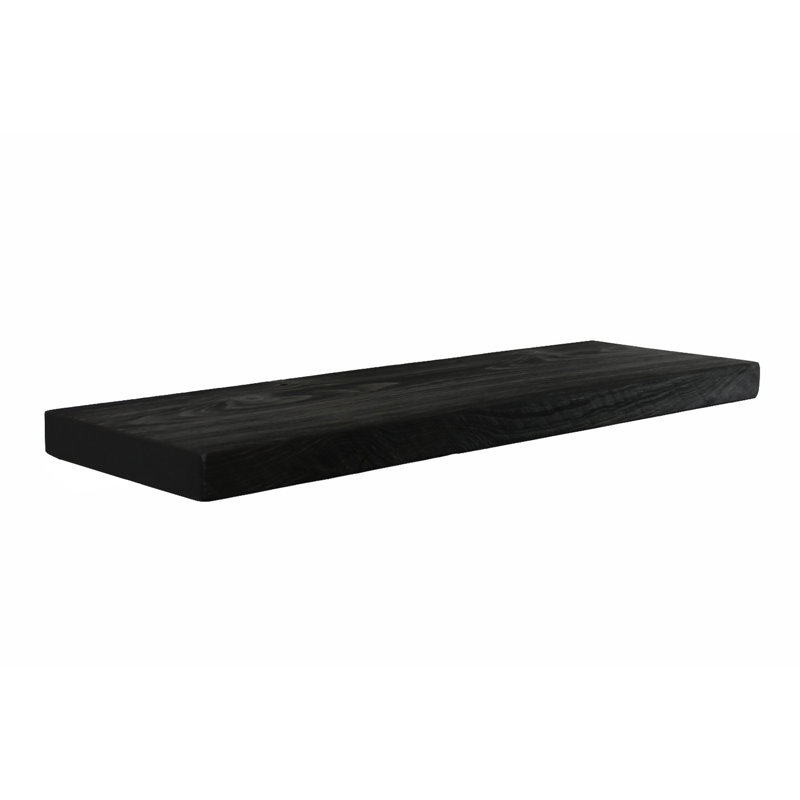 Devyn Pine, 2" H x 36" W x 10" D, Black