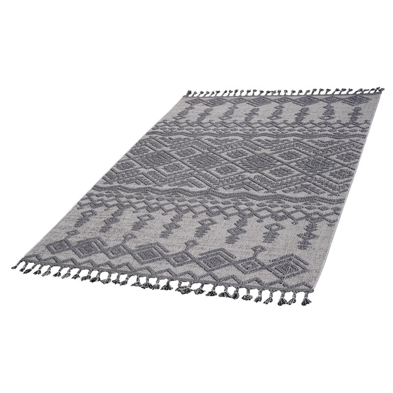 Traditional indoor/outdoor area rugs, Rectangle 7'9" x 10'