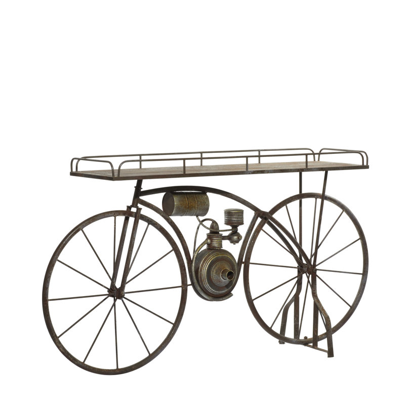 Support à plante d'intérieur et d'extérieur bronze vieilli