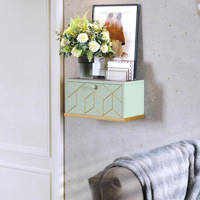 Small Bedside Table With Flap Door