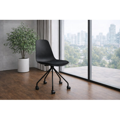 Chaise de bureau moderne sans accoudoirs Harsimar