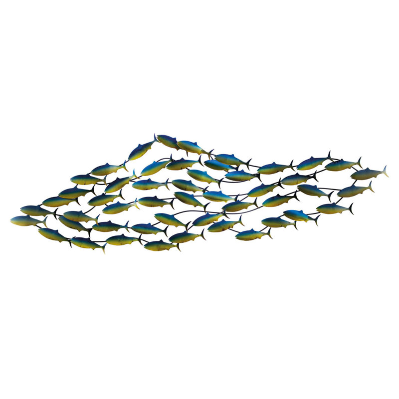 Underwater world wall sculpture