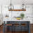 4 - Light Open Frame Lantern Geometric Pendant