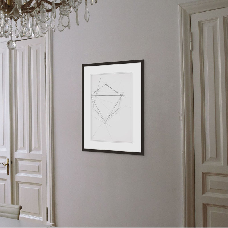 Geometric Progression 4 Print by Studio L57 Narrative, 48.25" H x 37.25" W