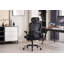 Ergonomic Mesh Office Chair,High Back Desk Chair with 3D Armrests,Up&Down Lumbar Support,Swivel Computer Task Chair with Adjustable 2D Headrest,Tilt Function Black
