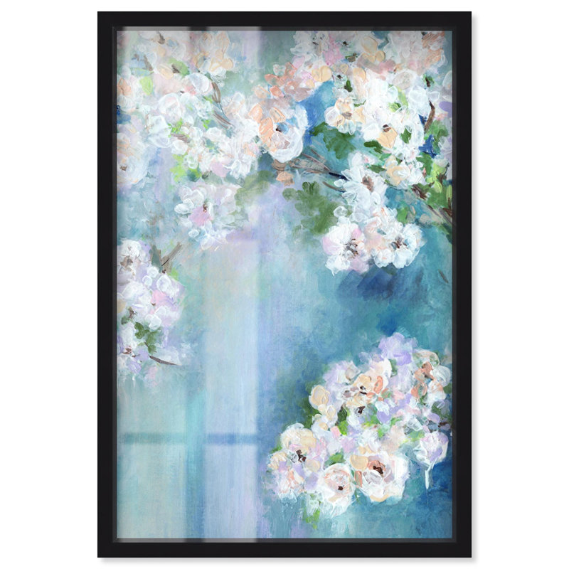 «Brighten My Day II Shadowbox Print» par Art Remedy, H 31 po x l 21 po, Noir