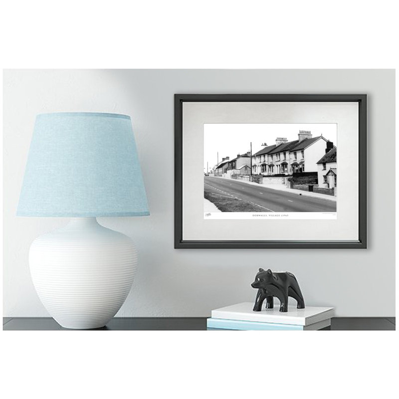 Dobwalls, Village C1965 - Single Picture Frame Print, 28cm H x 36cm W x 2.3cm D