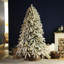 6.89' H Lighted Artificial Pine Christmas Tree