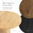 Astromeritis Round Solid Wood Base End Table-1021493189-1035098238