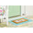 Tolzmann 42" x 26.5" Blue Wood Plank Layering Mat