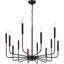 Lustre classique à 12 lumières de style bougie Loyd-471320949