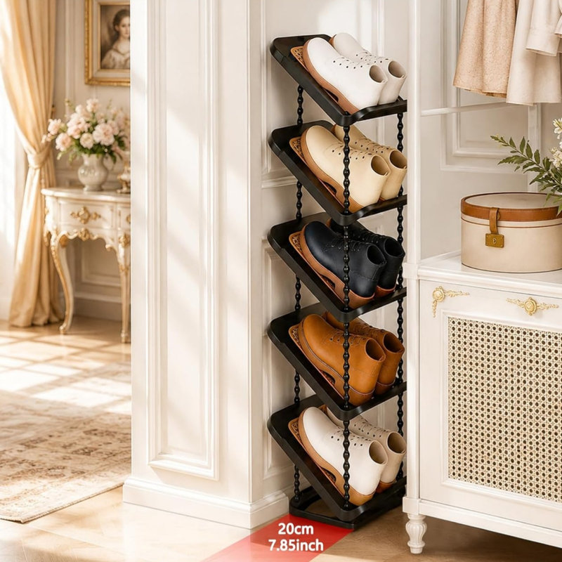 5 Pair Overdoor Shoe Organiser