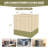 Aoodor Heavy Duty Air Conditioner Cover for Outside Unit-1123168054