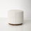 Acker 22" Cotton Upholstered Ottoman
